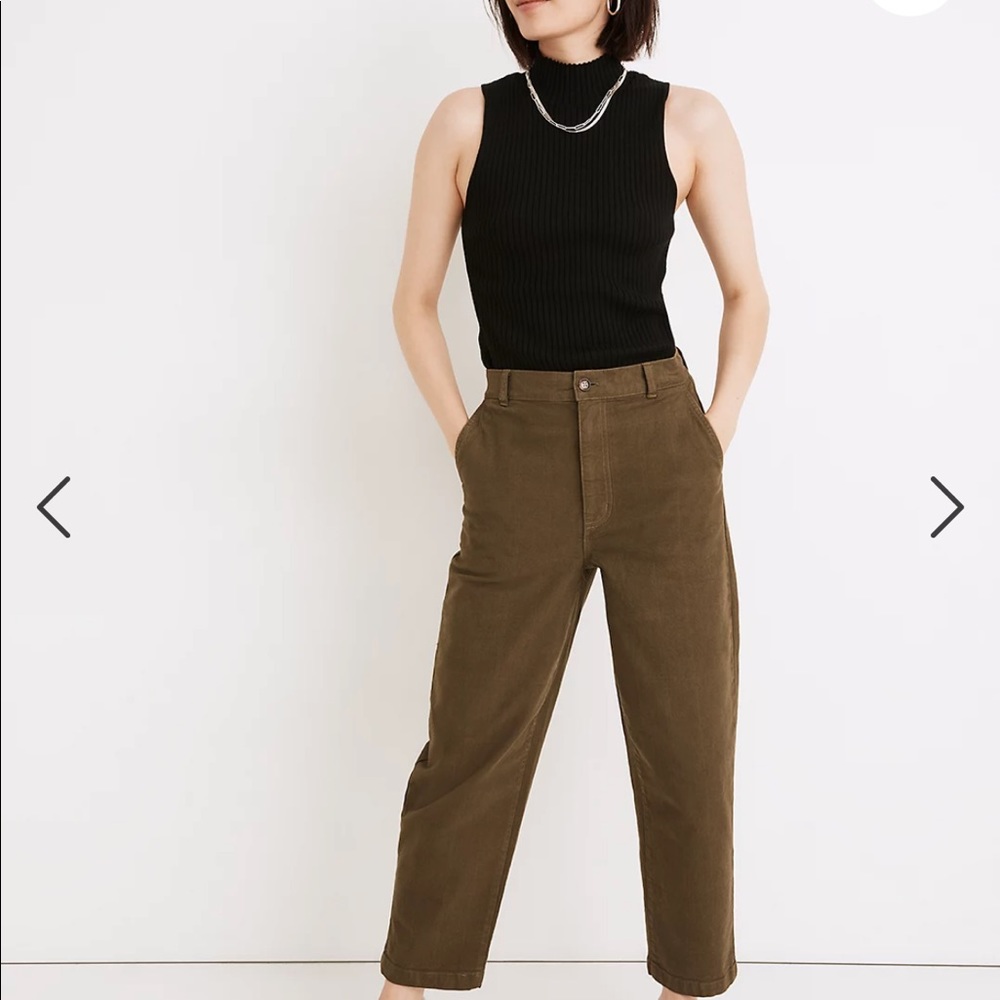 Madewell - Pearson Mockneck Sweater Tank in Black (Medium)